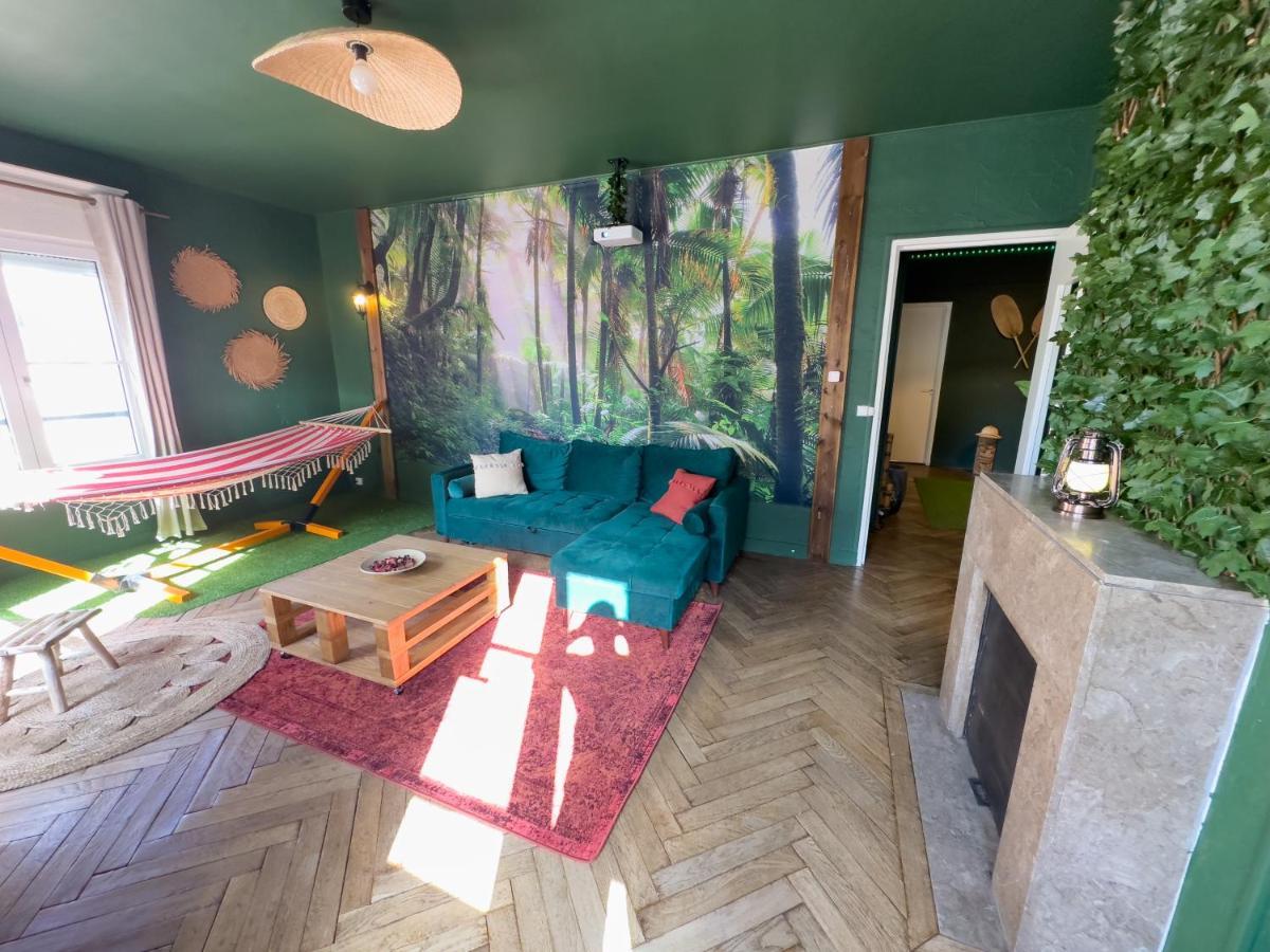 Jungle Urbain- Sauna - Cine - Hamac - Hyper Centre Amiens Dış mekan fotoğraf