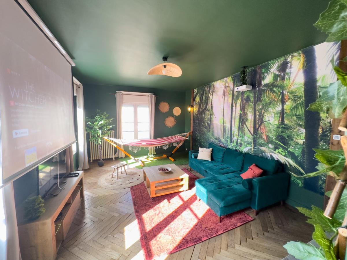 Jungle Urbain- Sauna - Cine - Hamac - Hyper Centre Amiens Dış mekan fotoğraf