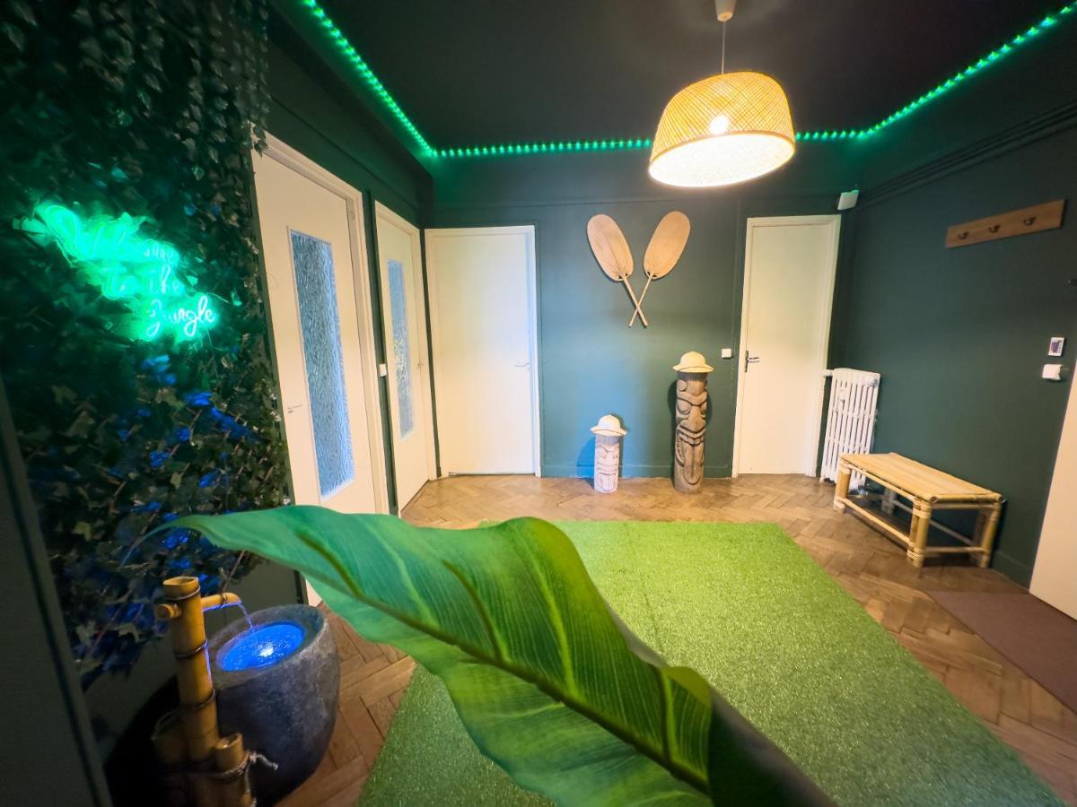 Jungle Urbain- Sauna - Cine - Hamac - Hyper Centre Amiens Dış mekan fotoğraf